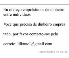 Oferta de empréstimo entre indivíduos; empréstimo urgente- lilknnol@gmail.com