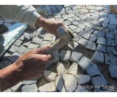 CALCETEIRO pedra portuguesa intertravado paralelo rj rio de janeiro