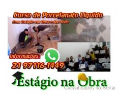 curso de porcelanato liquido 3d  com estagio em  obra em Copacabana  rio de janeiro rj