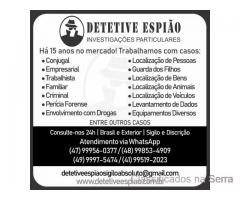 (49) 3099-9303  EMPRESARIAL FURTOS ?   DETETIVE PARTICULAR CHAPECÓ/ SC