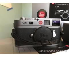 Câmera digital Leica M M9 18.0MP - Cinza de aço (somente corpo)