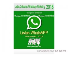 Lista Celulares Whatsapp Marketing 2018