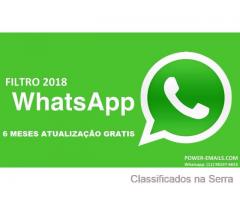 Filtro Whatsapp Marketing 2018
